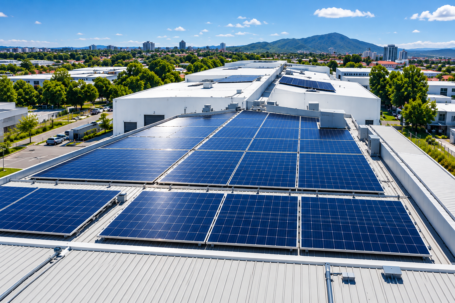 Proyecto solar comercial